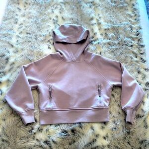 Girls cropped hoodie size 6